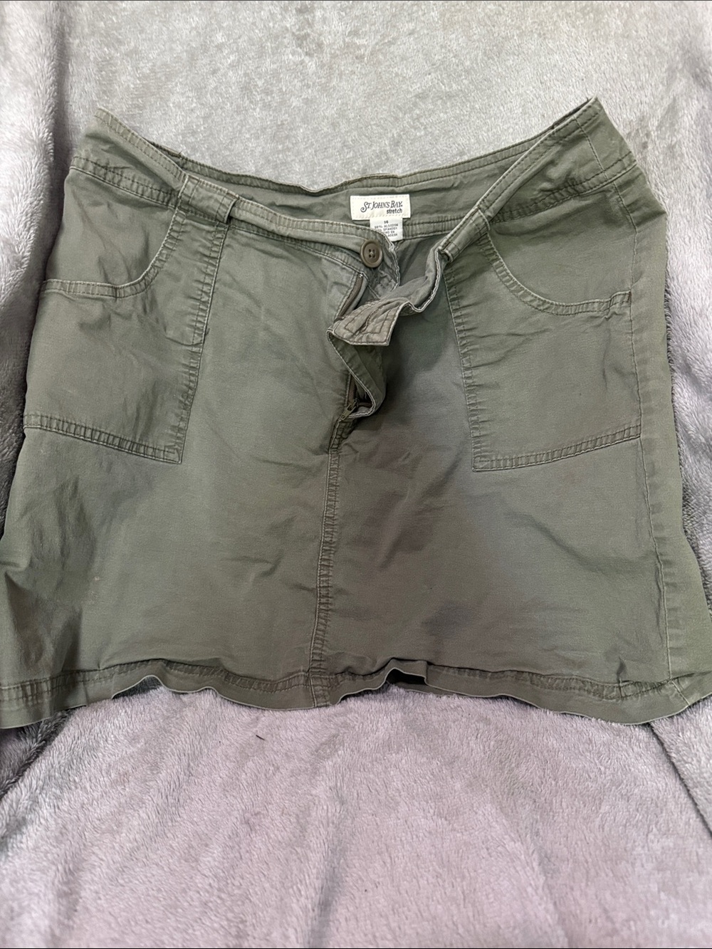 Olive Green St. John’s Bay Skort